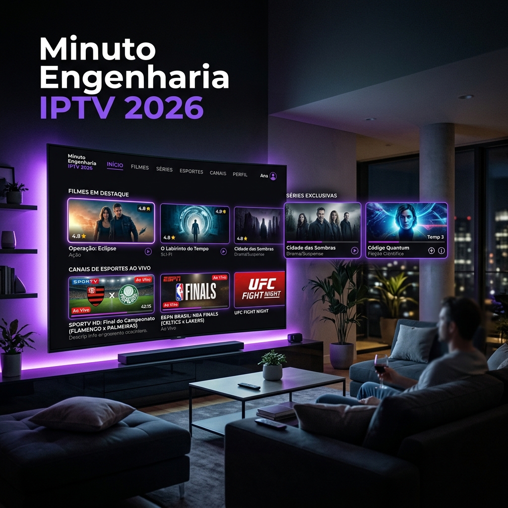 Melhor IPTV do Brasil 2026 — Teste IPTV 6 Horas Grátis